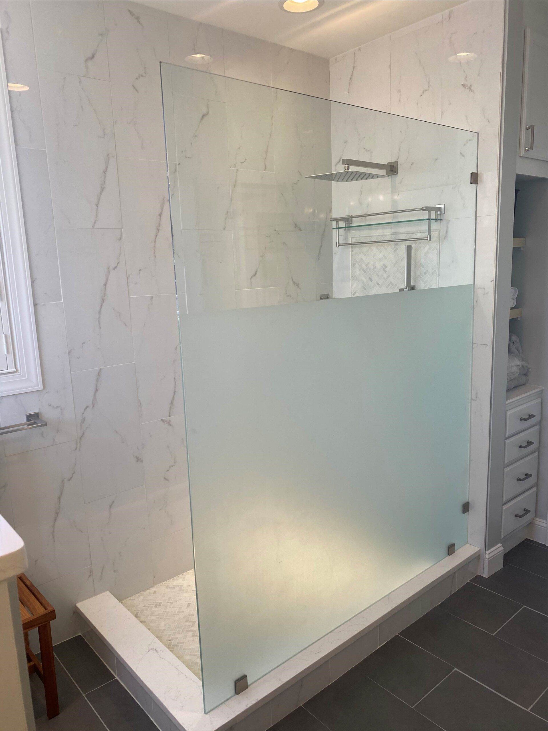 Glass Shower Enclosure — Fredericksburg, VA — Aquia Glass & Mirror
