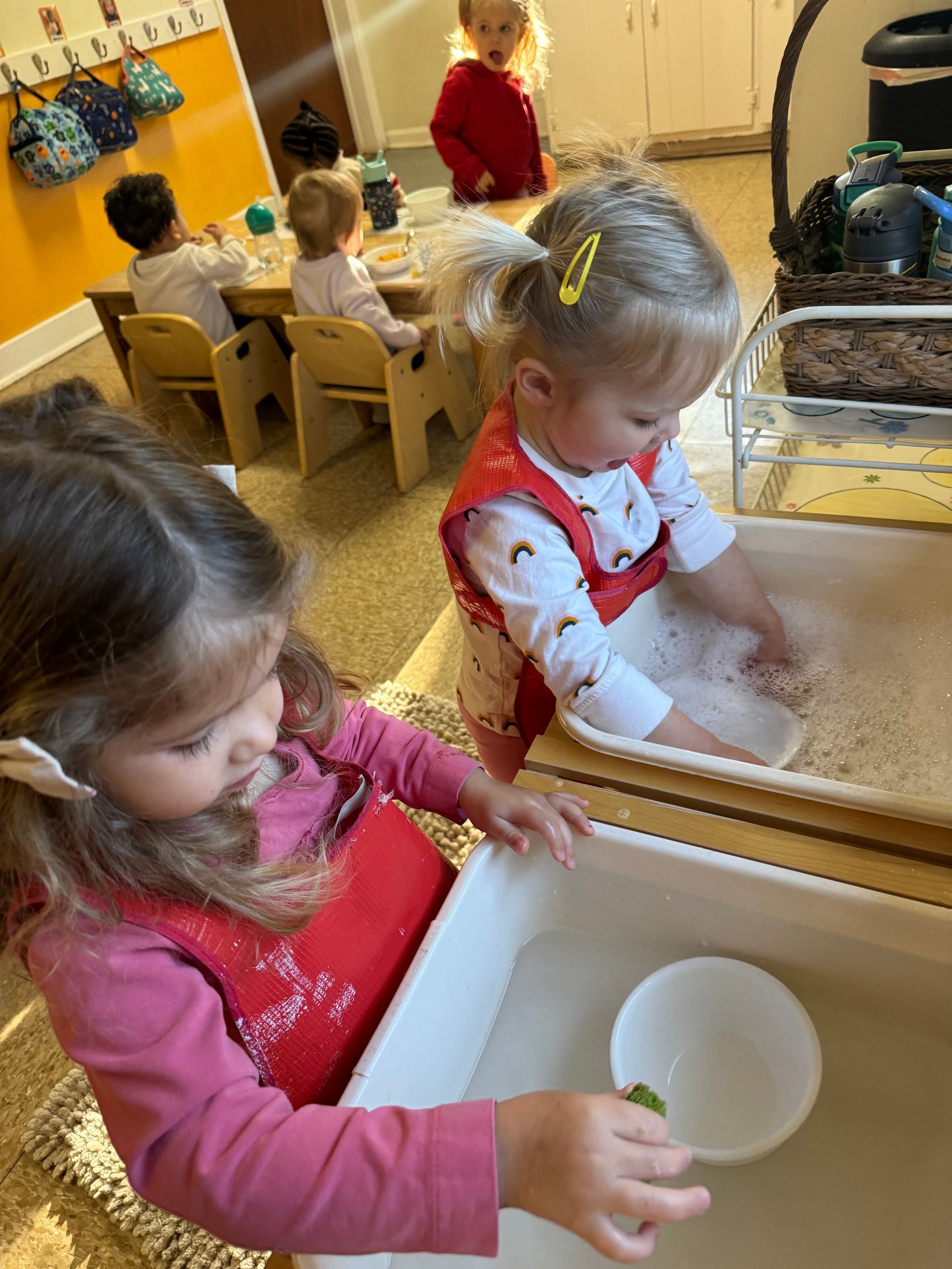 Teacher and children in the classroom