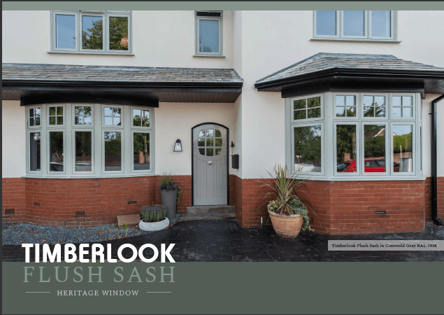 Timberlook flush sash