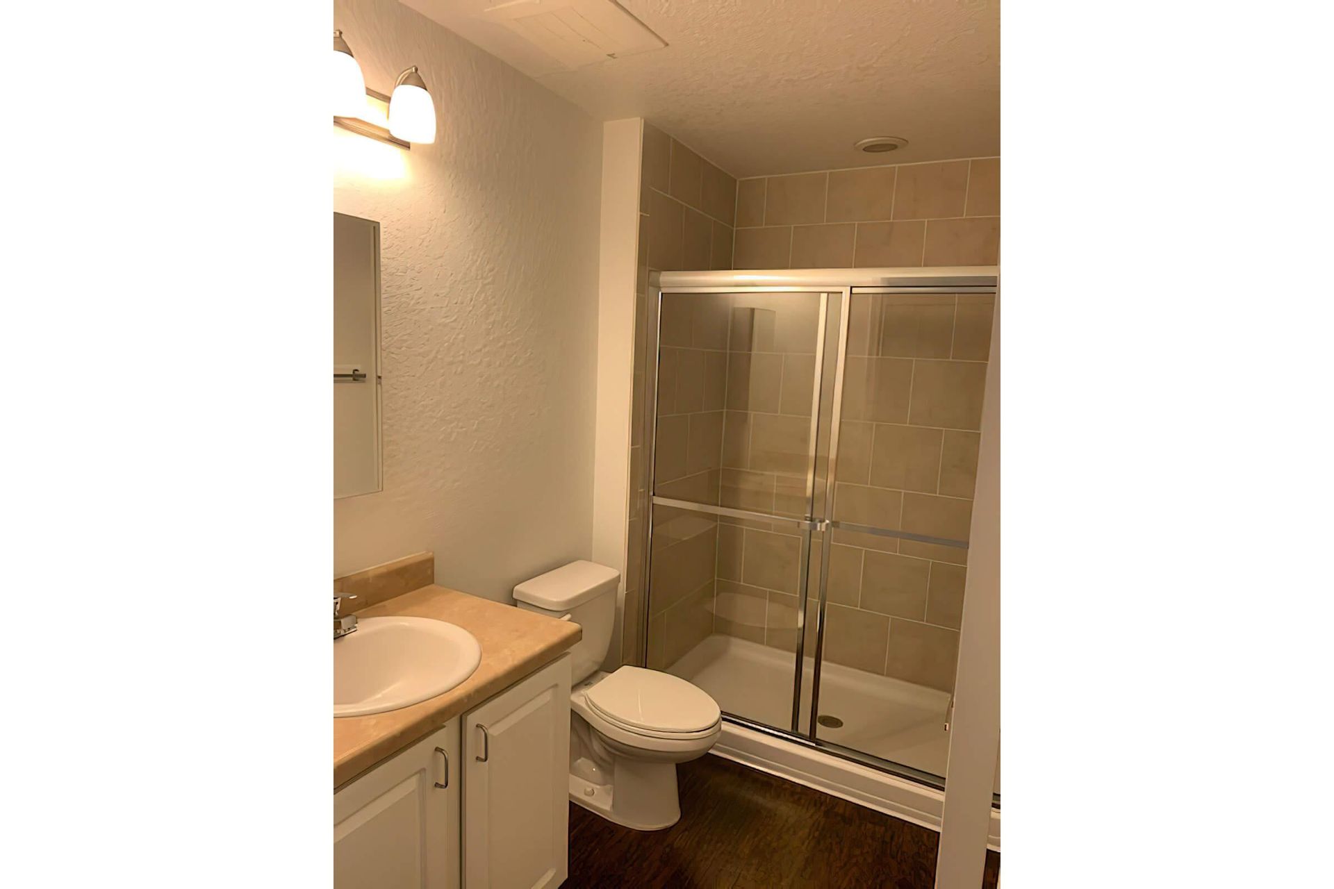 Bathroom at Surfside Apartments in Jacksonville Beach, Fl.