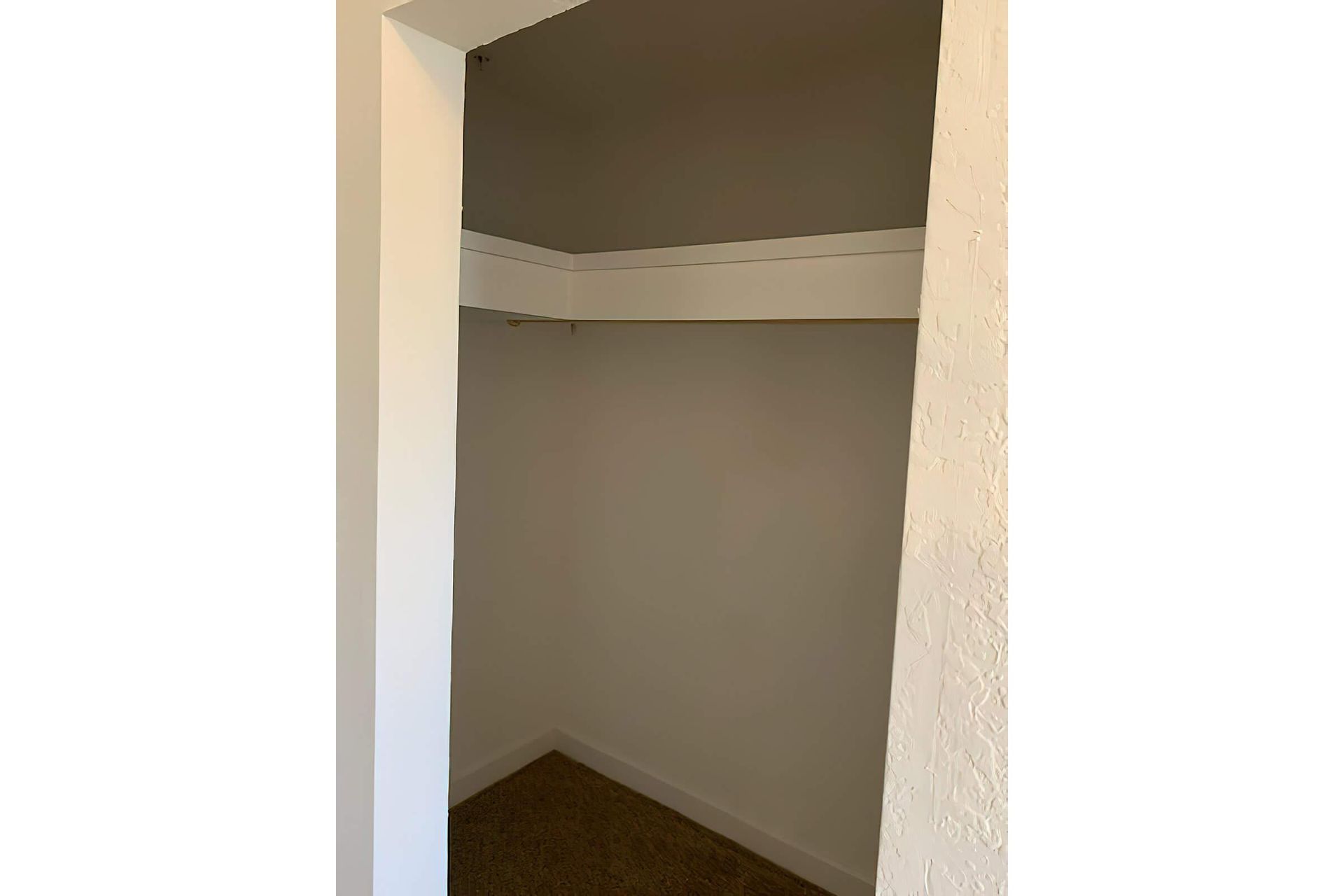 Closet at Surfside Apartments in Jacksonville Beach, Fl.