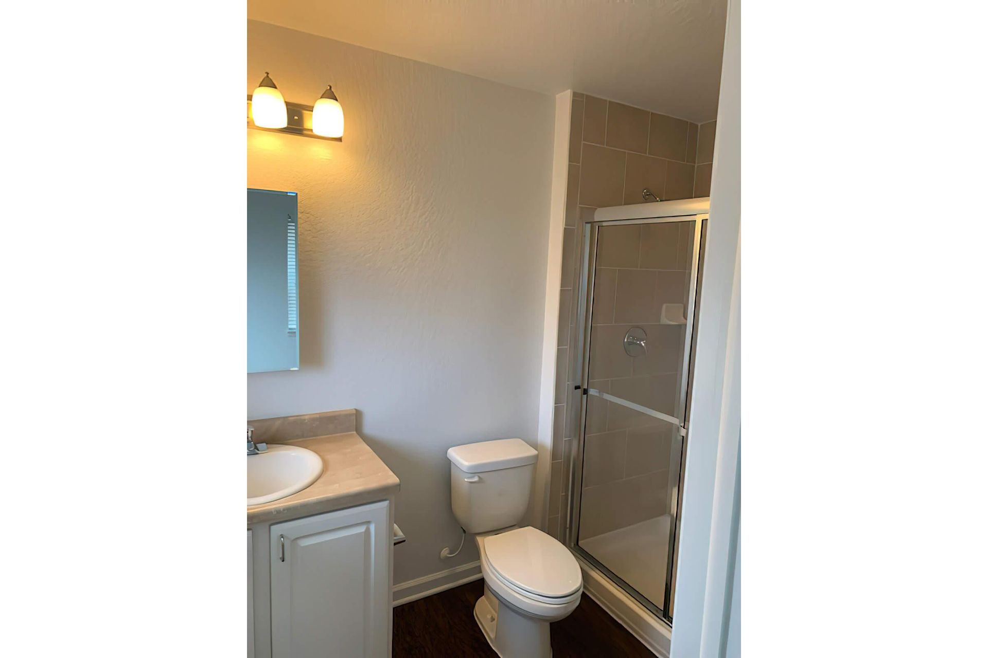 Shower at Surfside Apartments in Jacksonville Beach, Fl.