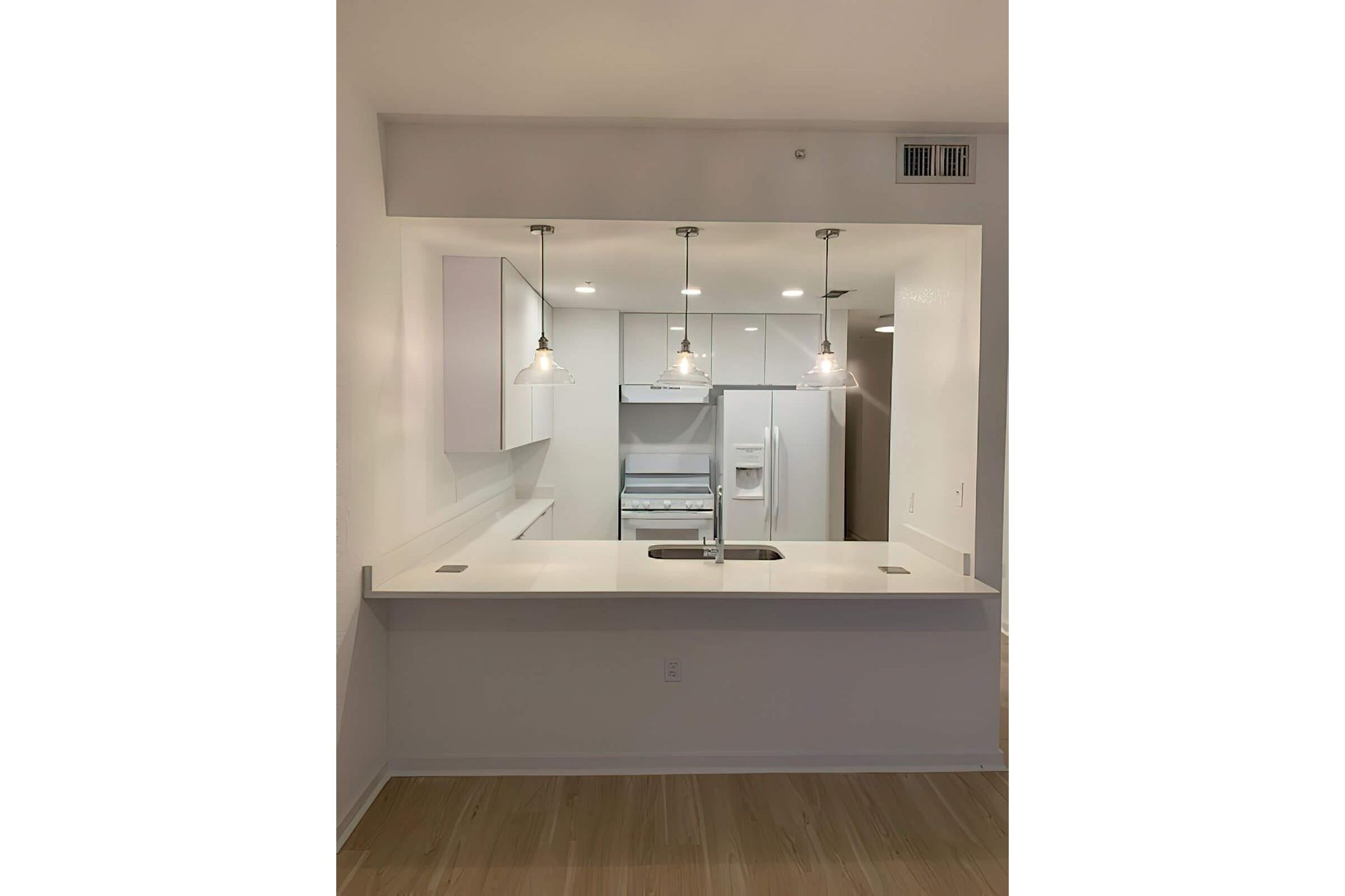 Kitchen at Surfside Apartments in Jacksonville Beach, Fl.