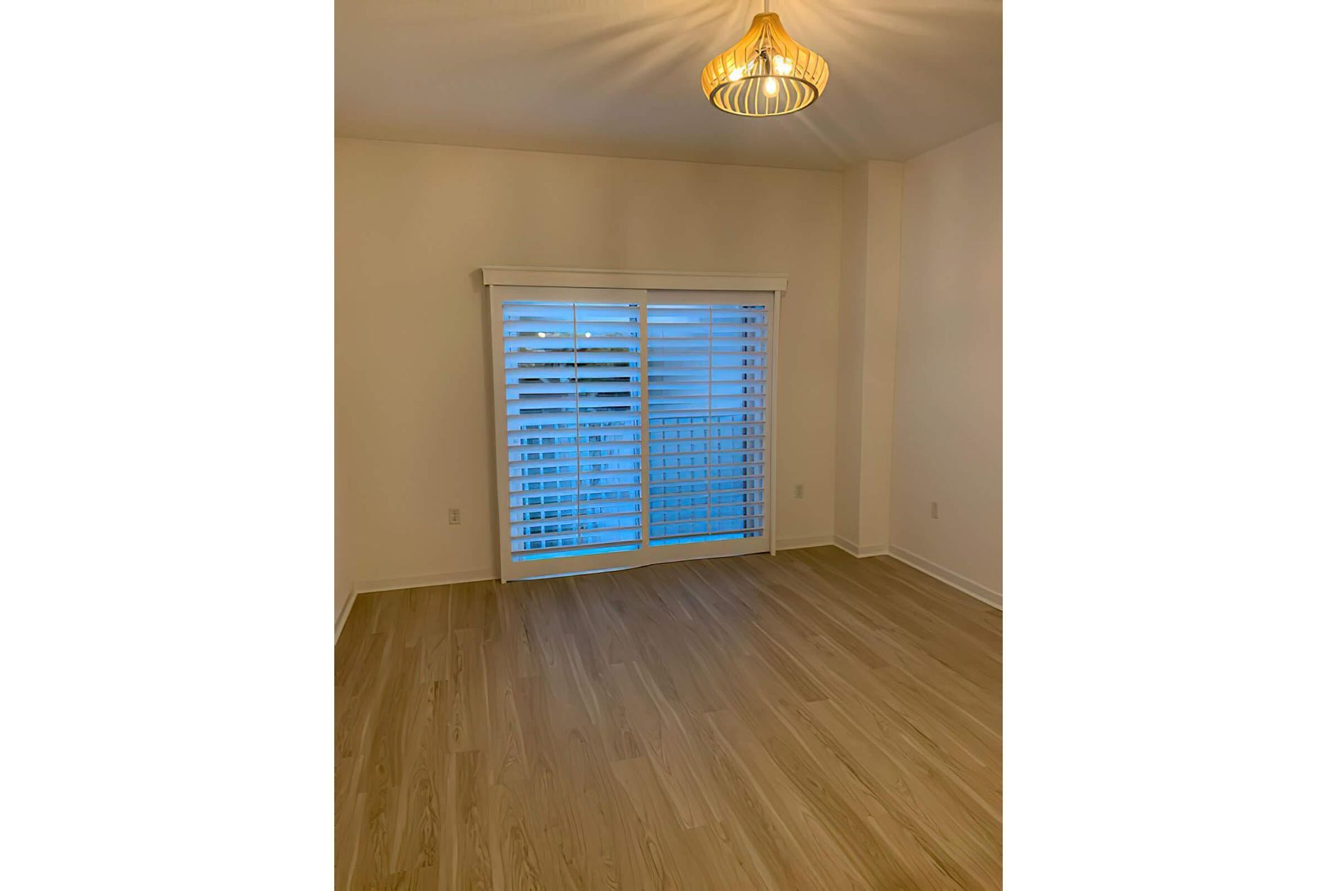 Patio doors at Surfside Apartments in Jacksonville Beach, Fl.