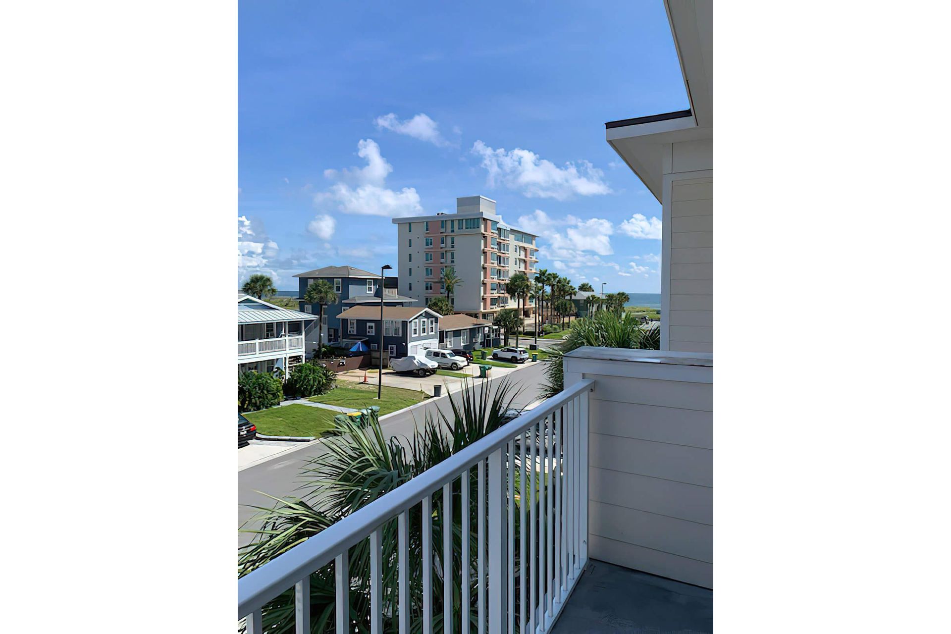Balcony at Surfside Apartments in Jacksonville Beach, Fl.