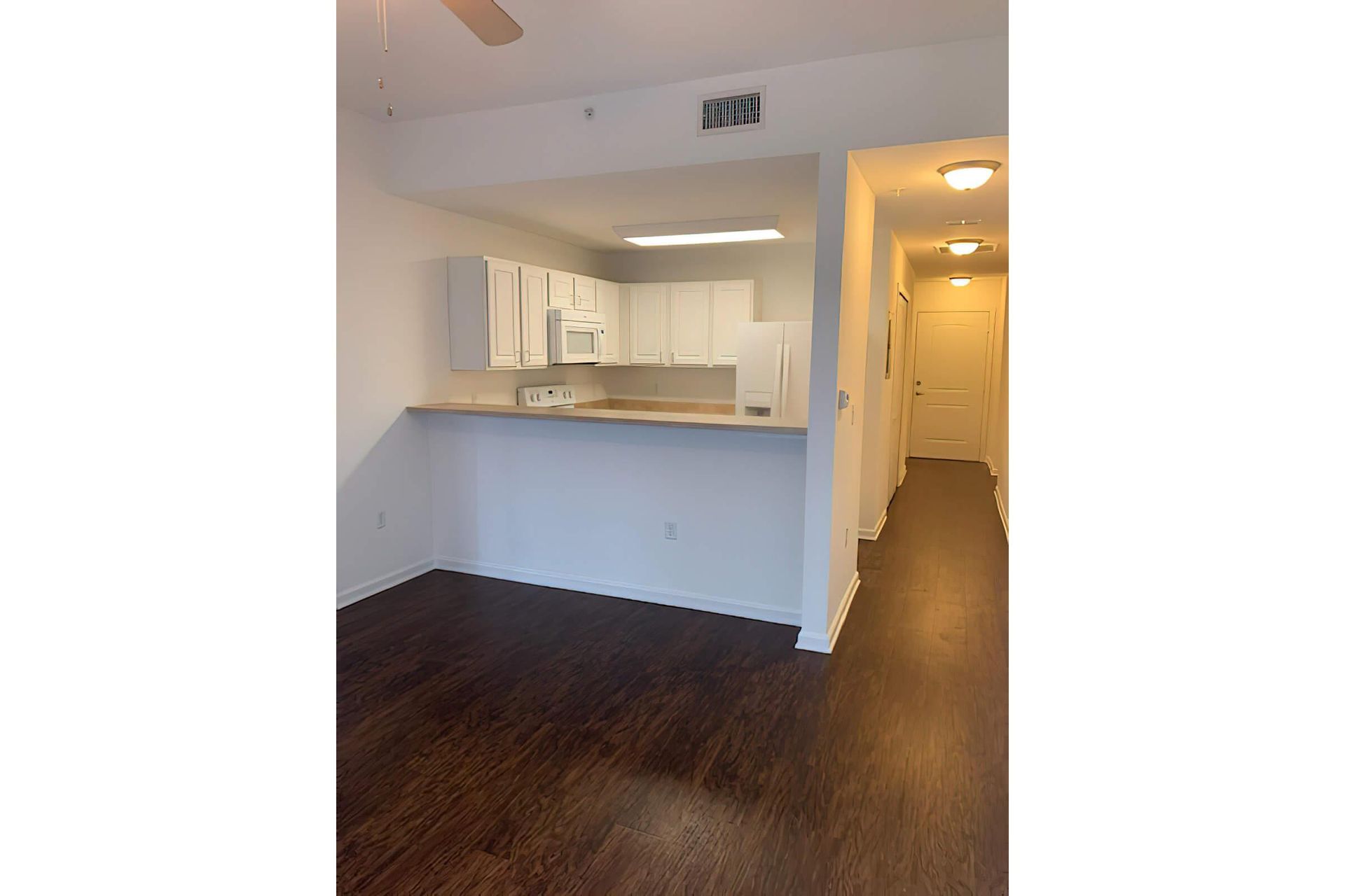 Kitchen at Surfside Apartments in Jacksonville Beach, Fl.