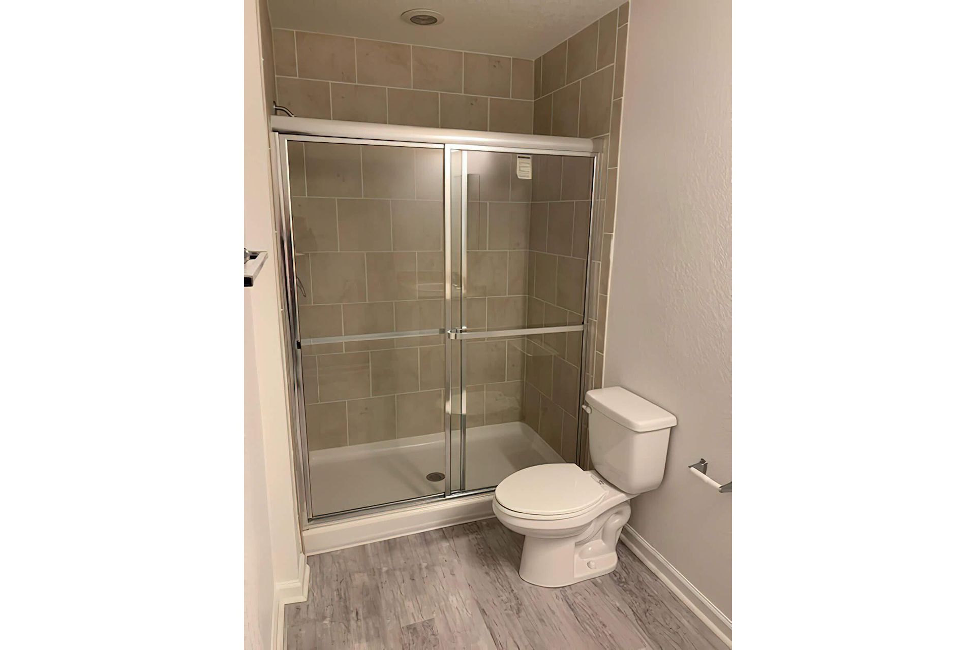 Powder room at Surfside Apartments in Jacksonville Beach, Fl.