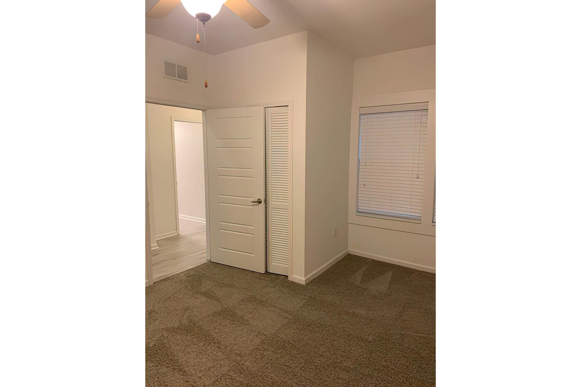 Bedroom at Surfside Apartments in Jacksonville Beach, Fl.
