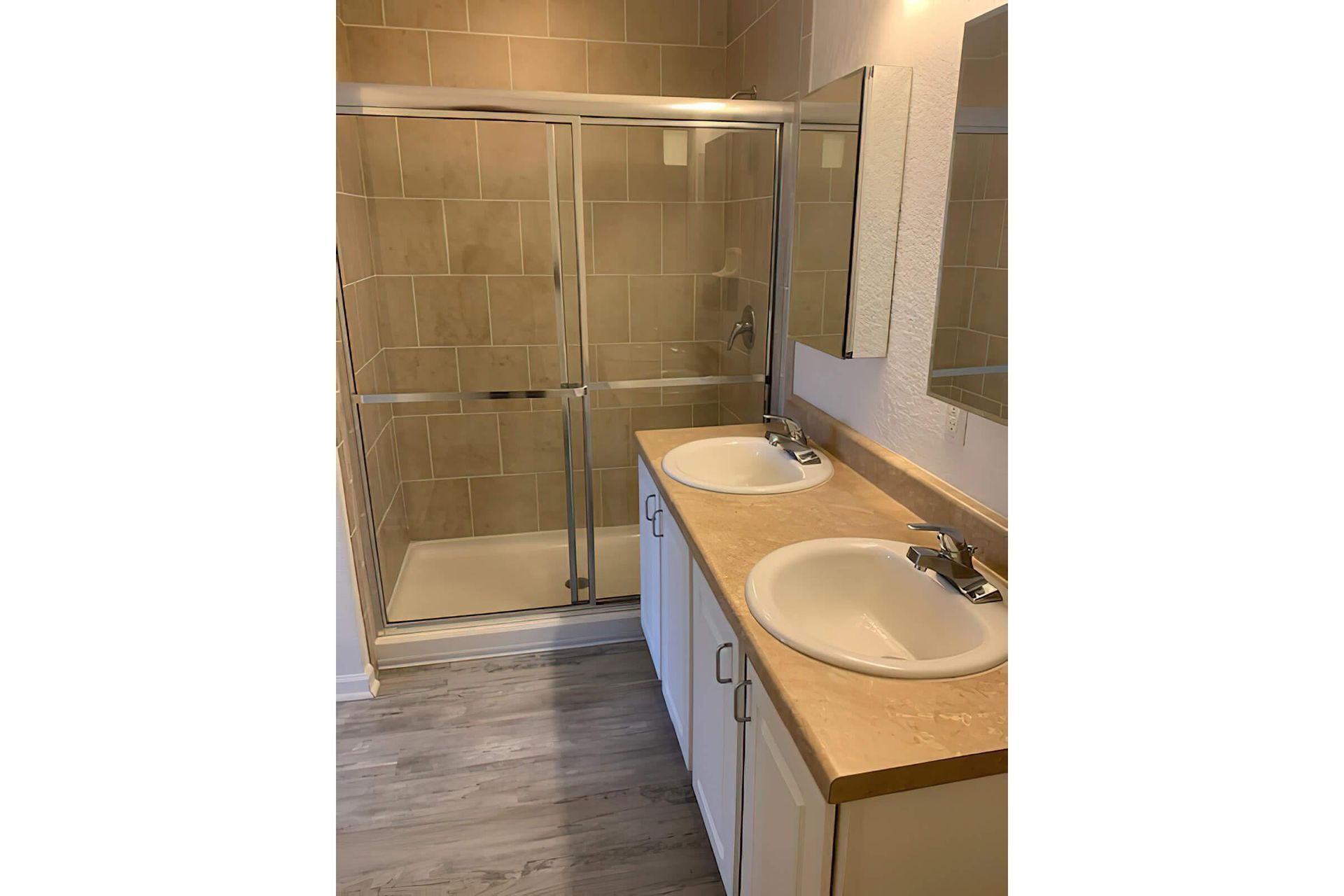 Bathroom at Surfside Apartments in Jacksonville Beach, Fl.