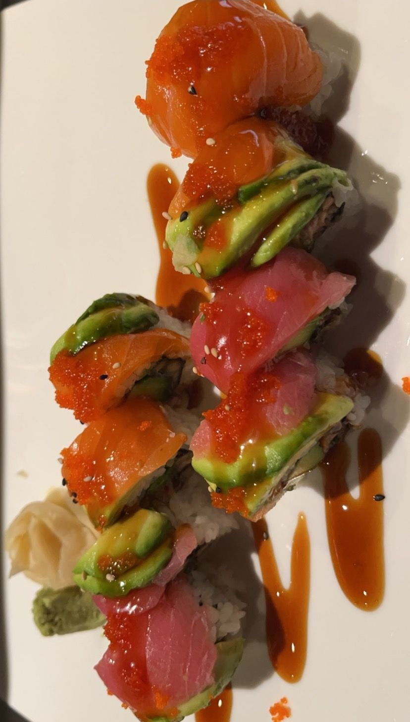 A plate of sushi with sauce on it | Cherry Hill, NJ | Mikado