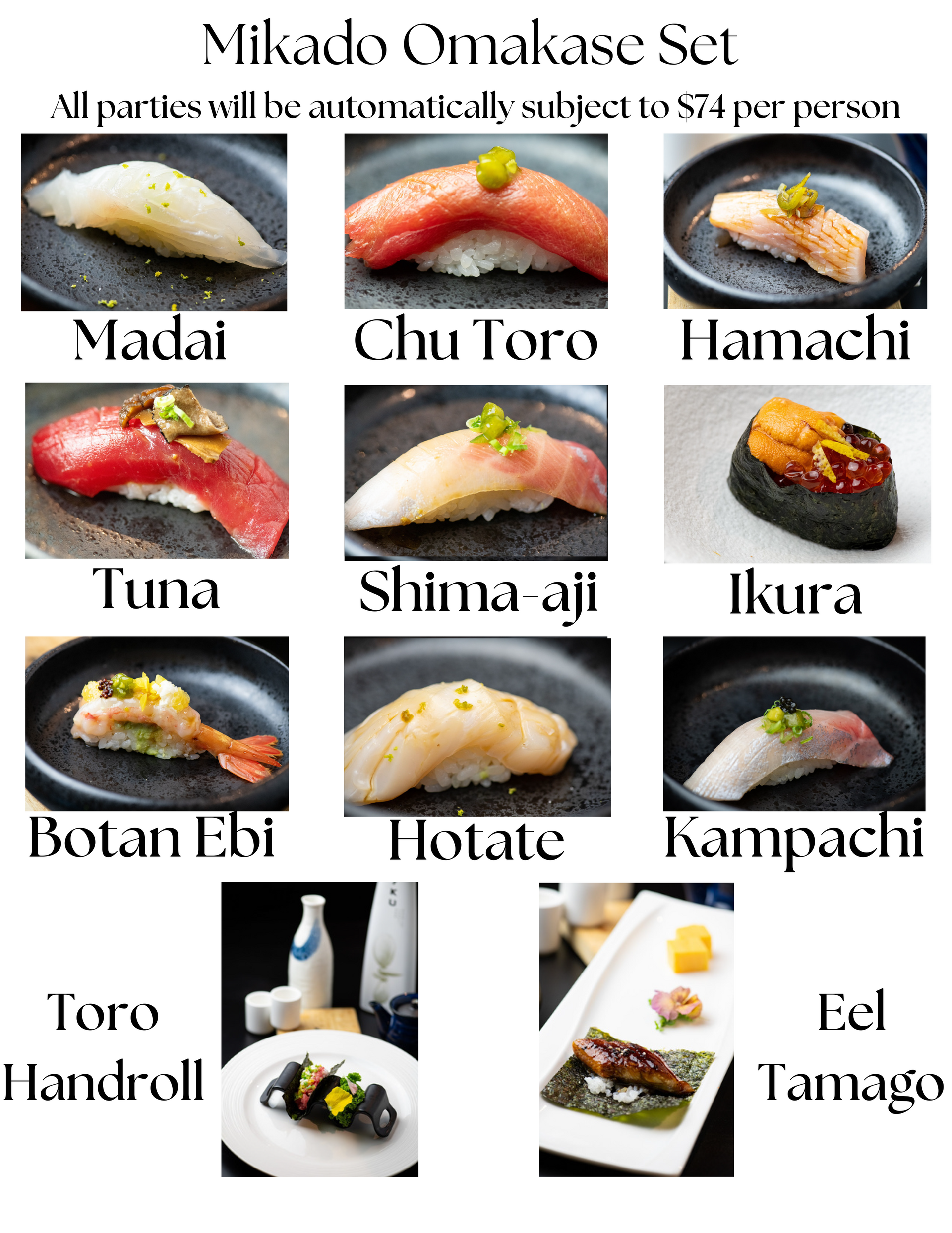 Mikado Omakase Set 1