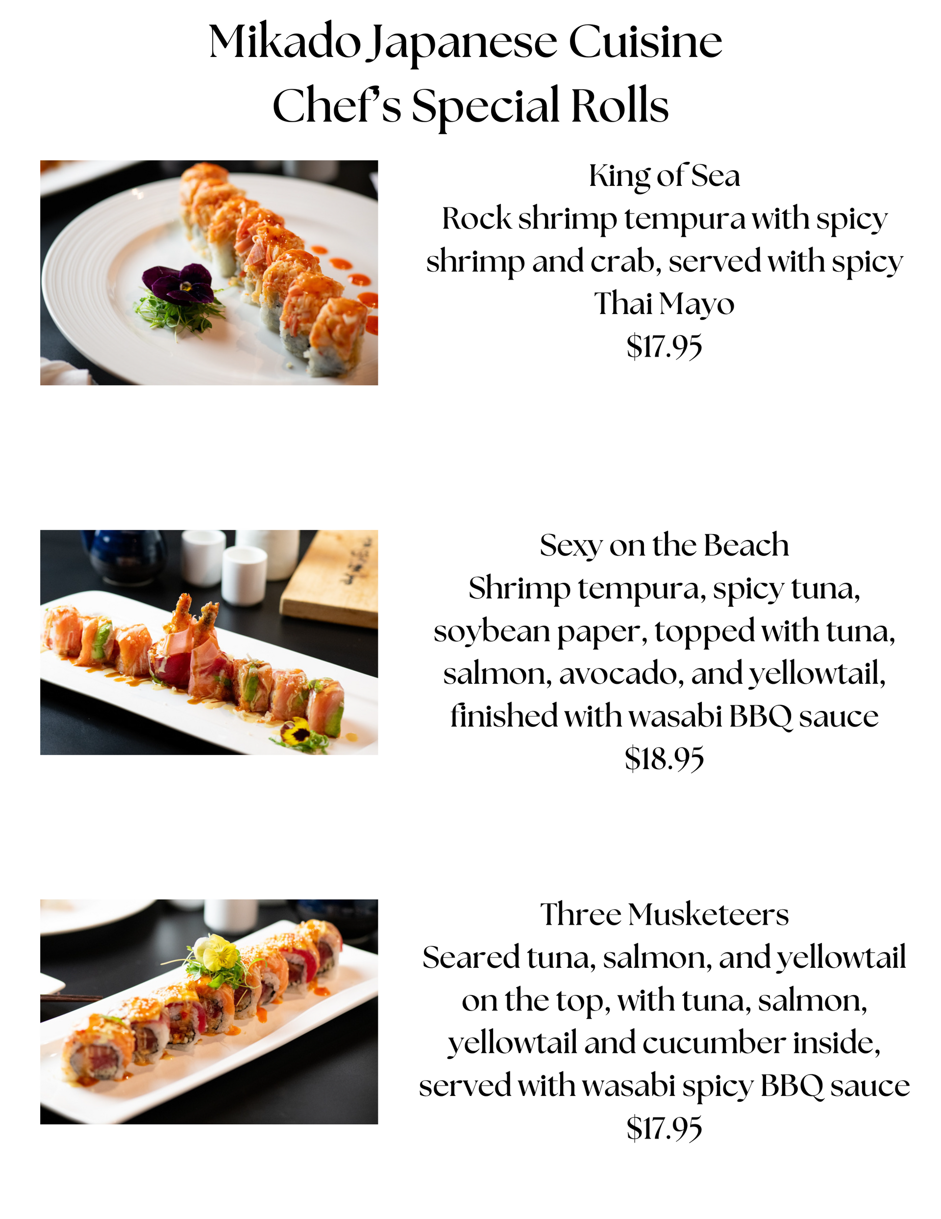 Mikado Omakase Set 6