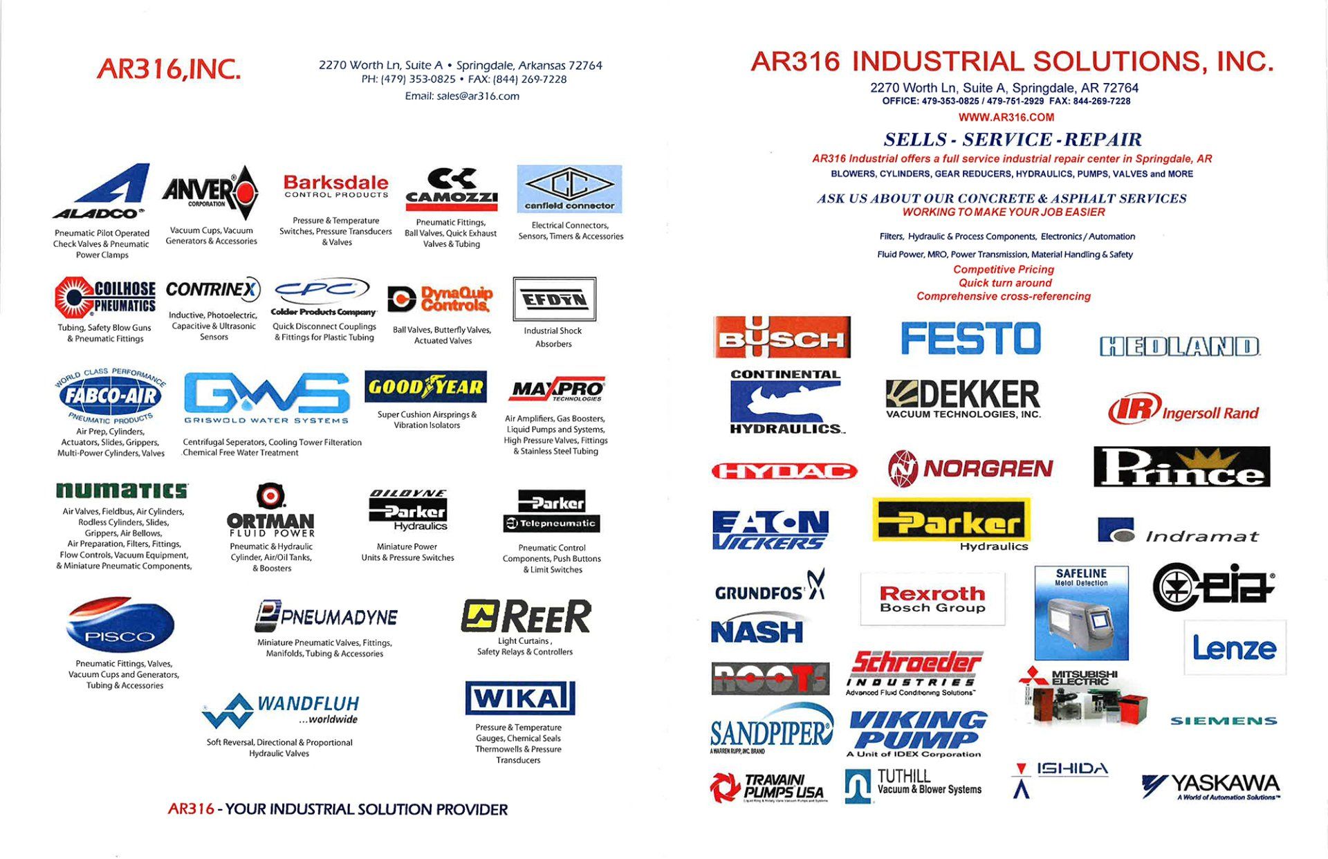 AR316 Industrial Solutions, INC.