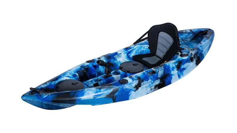 A Blue and White Kayak with a Black Seat | Lonsdale, SA | Camero Kayaks