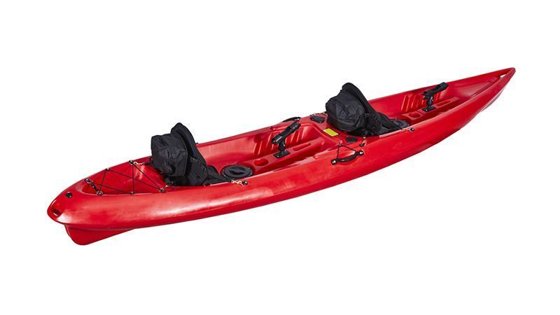 A Red Kayak with Two Seats in It | Lonsdale, SA | Camero Kayaks