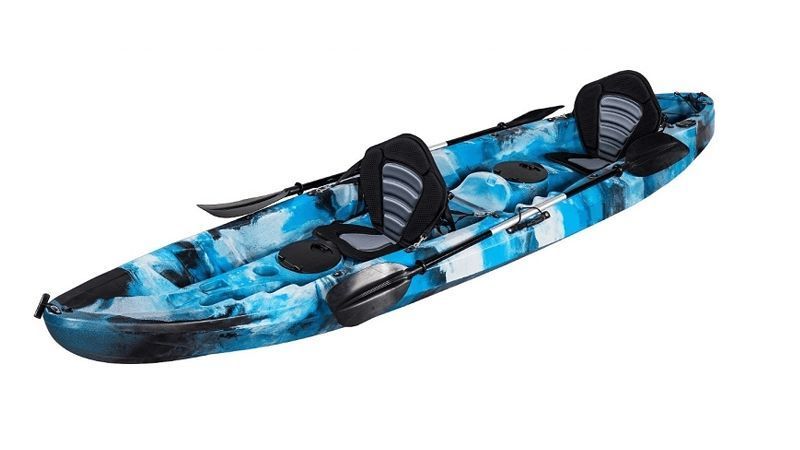 A Blue and Black Kayak with Two Seats | Lonsdale, SA | Camero Kayaks