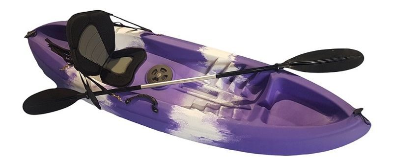 A Purple Kayak with Two Paddles and a Seat | Lonsdale, SA | Camero Kayaks