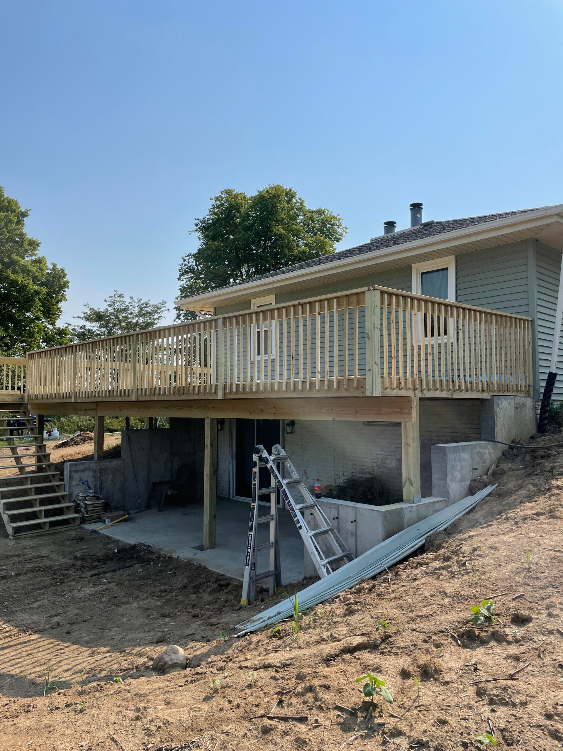 Deck build Prole, IA