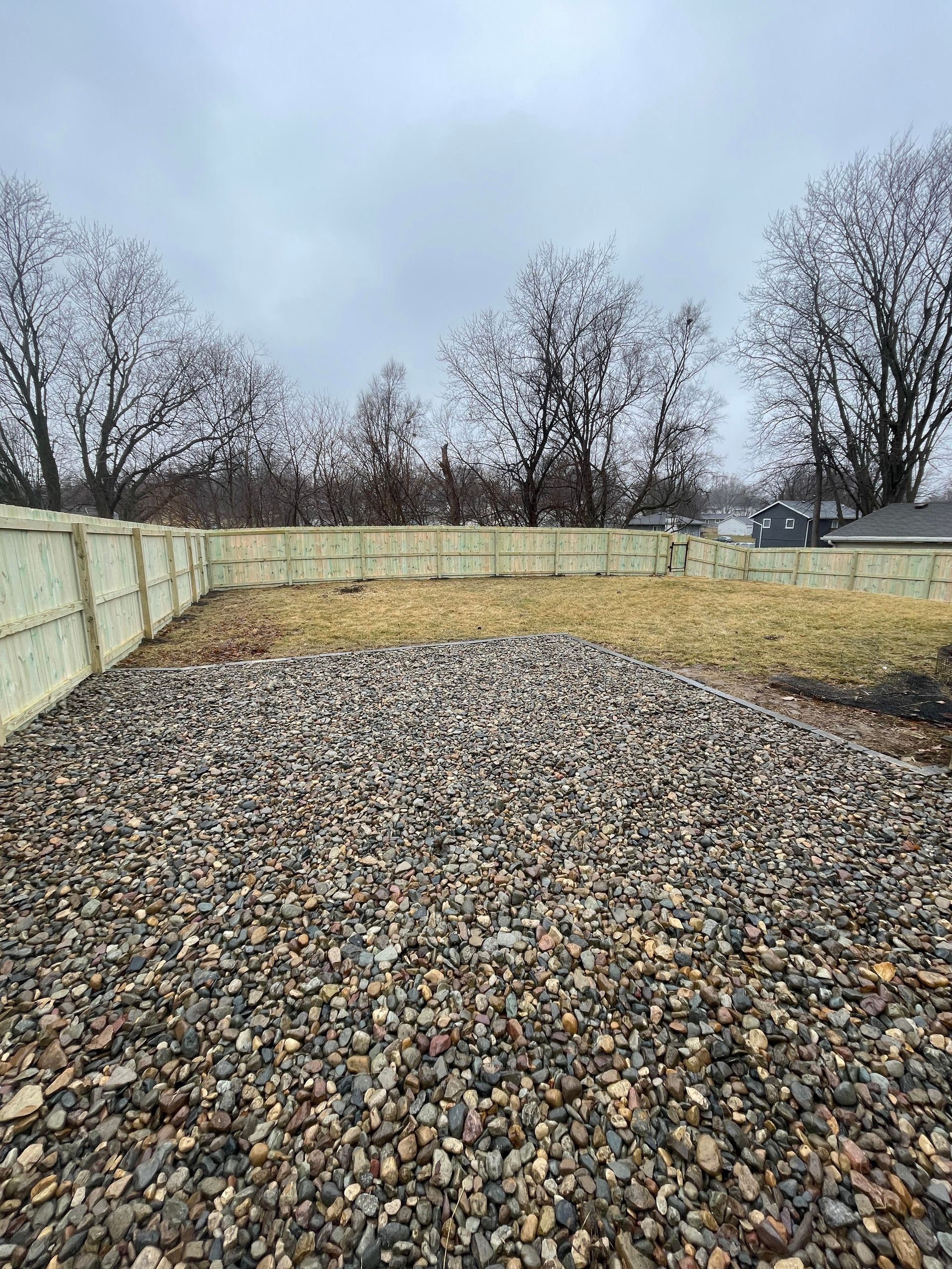 Fence build Norwalk, IA