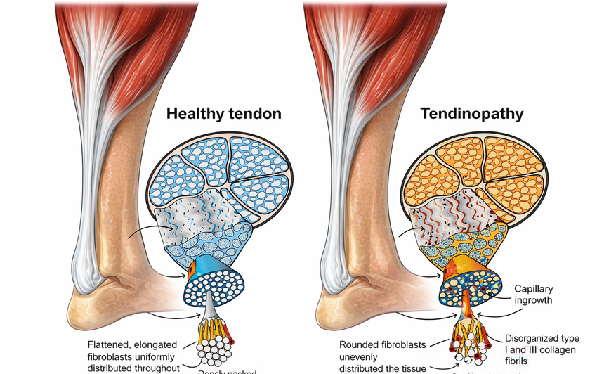 Tendon Pain Image, conditions treated by specialists at Progressive Sports
