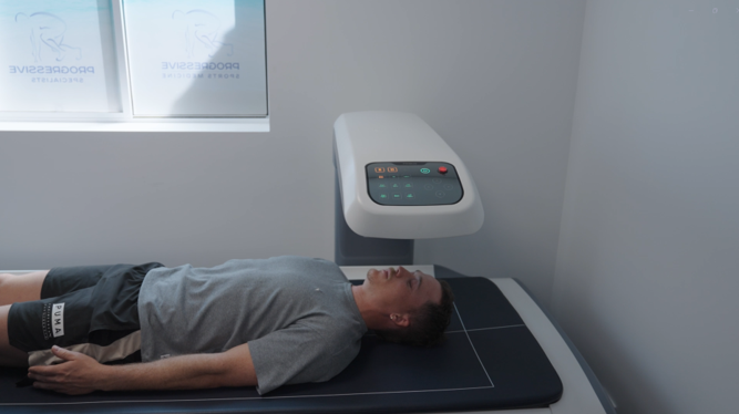 DEXA Whole Body Scan Image, conditions treated by specialists at Progressive Sports