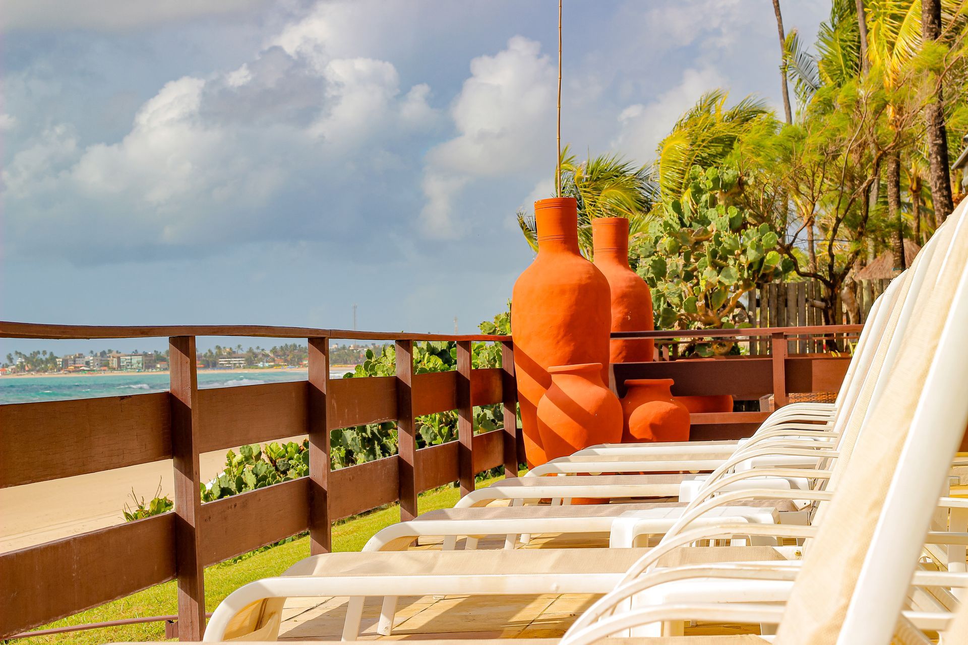 Vista mar pousada marajuba 