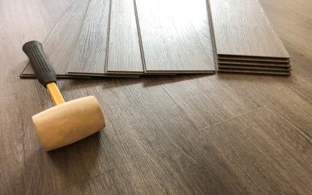 Vinyl Plank Flooring Installed — Lapeer, MI — The Carpet Store