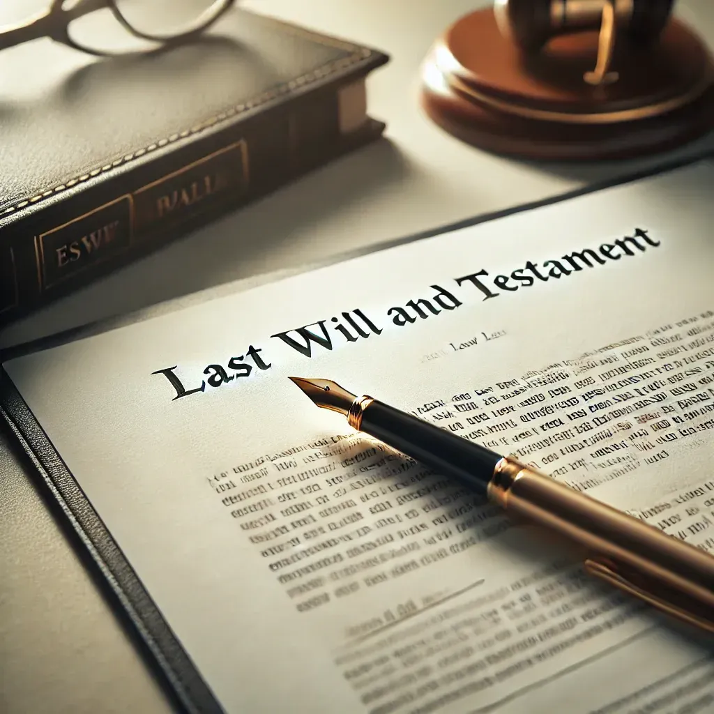 last will and testament