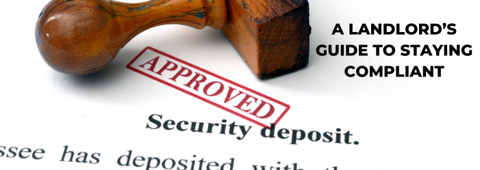 how to handle security deposit