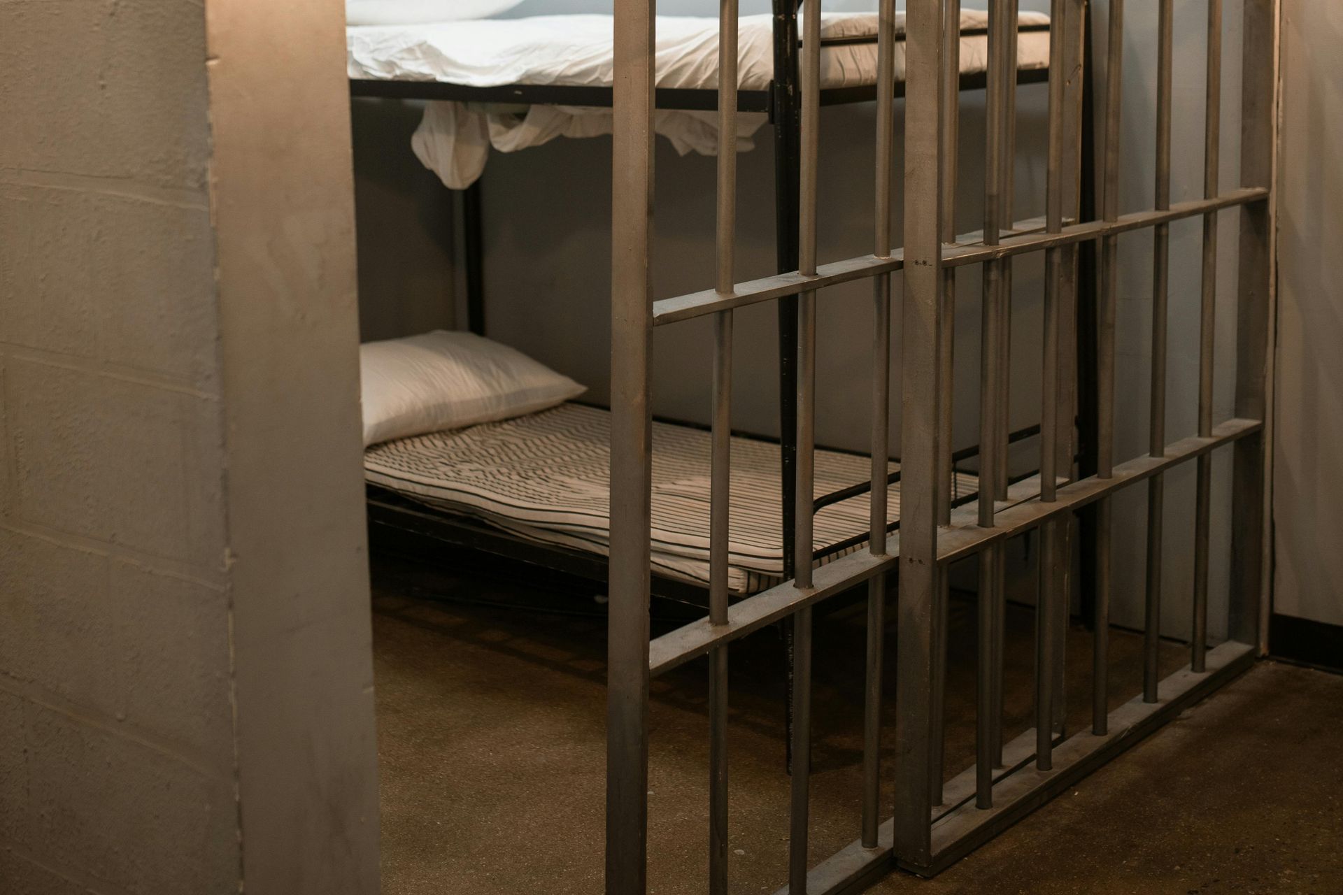 Empty jail cell