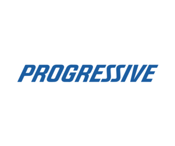 Progressive logo in blue text on a white background.