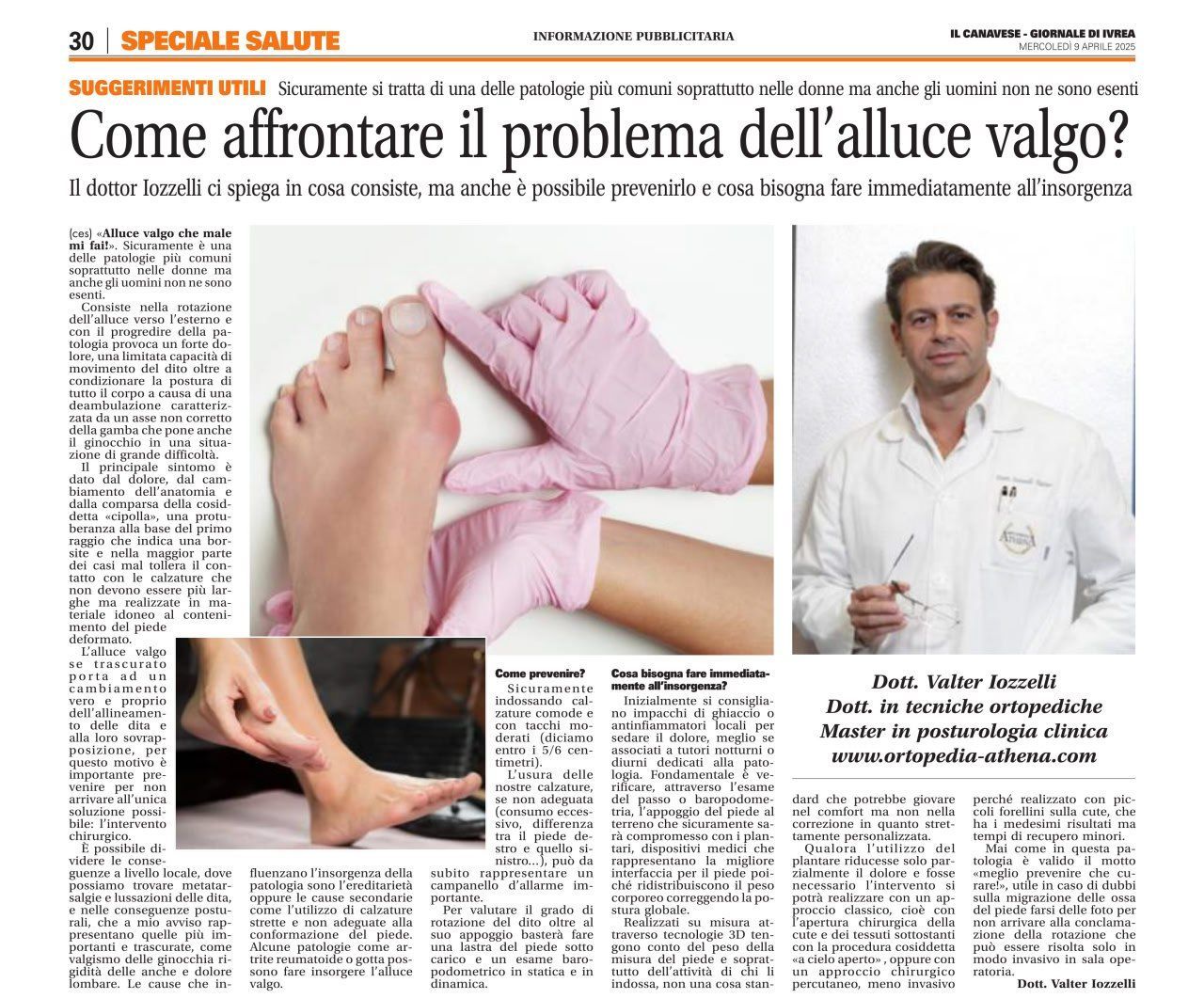 Intervista ad Athena Laboratorio Ortopedico