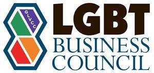 The logo for the lgbt business council