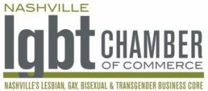 The logo for the nashville lgbt chamber of commerce