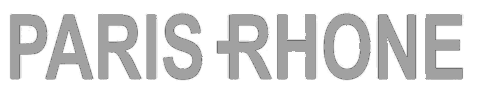 "PARIS RHONE" in gray text.