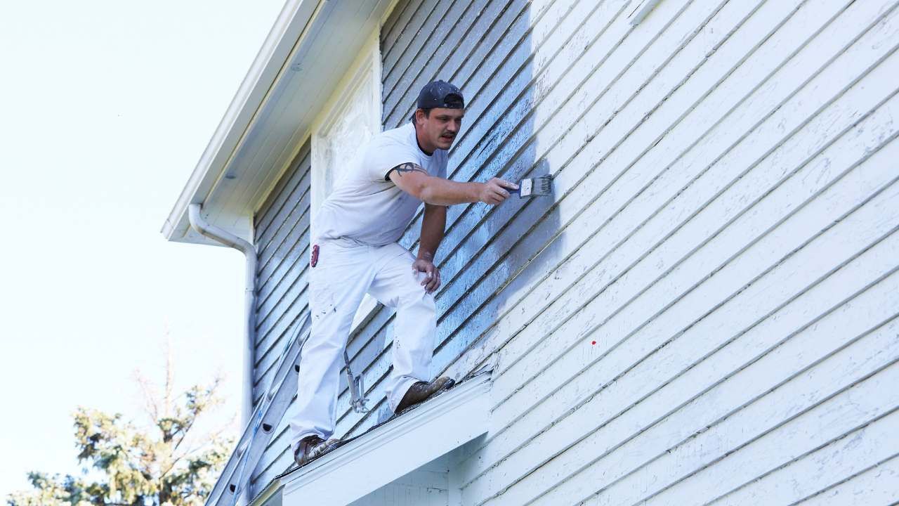 painting over old exterior finishes