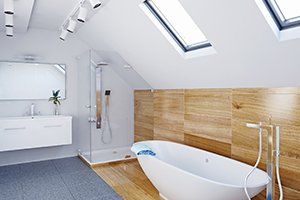 Wood Replacement — Modern Bathroom in Nashville, TN