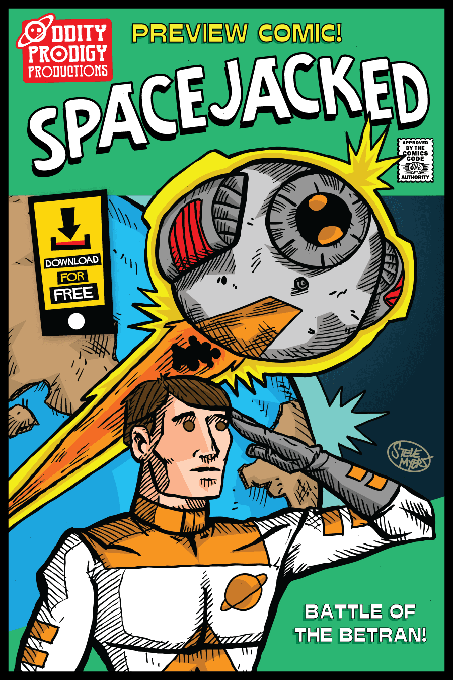 Spacejacked Preview Comic