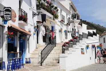 Private Malaga Cruise ship Shore tours to Mijas from Malaga