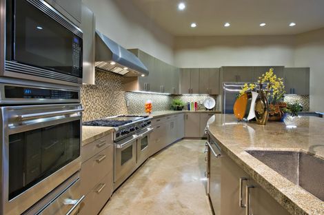picture of luxury kitchen with large island kitchen remodel virginia beach, va