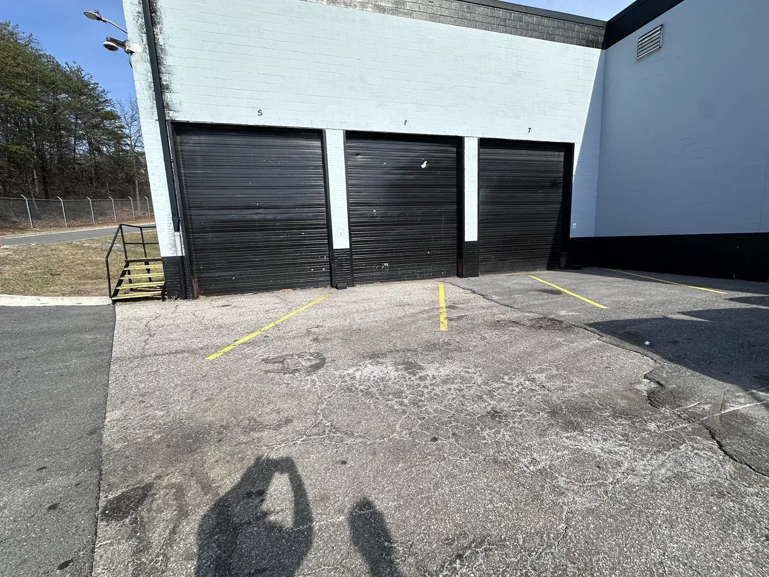 Before infilling of CMU