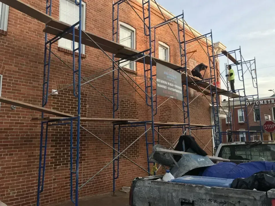 brick repointing masonry exterior