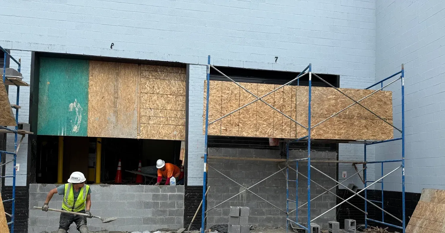 during exterior view Iron Bull Distillery Infills