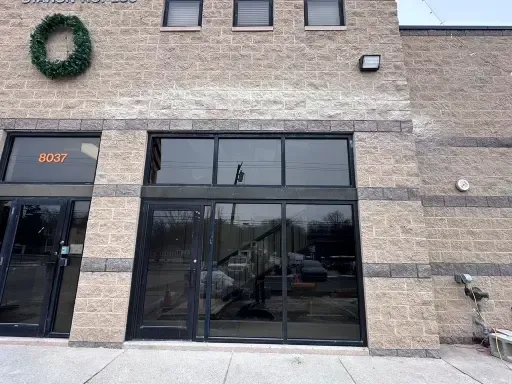 Masonry concrete restoration services for commercial block walls.