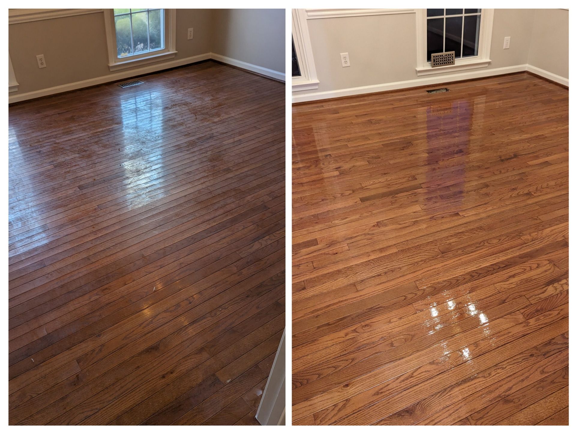 Before flooring cleaning