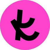 Black stylized letter 