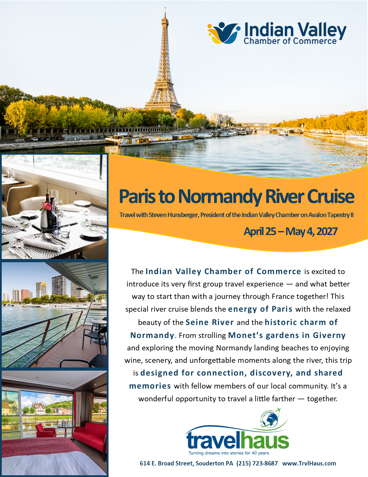2027 IVCC River Cruise flyer