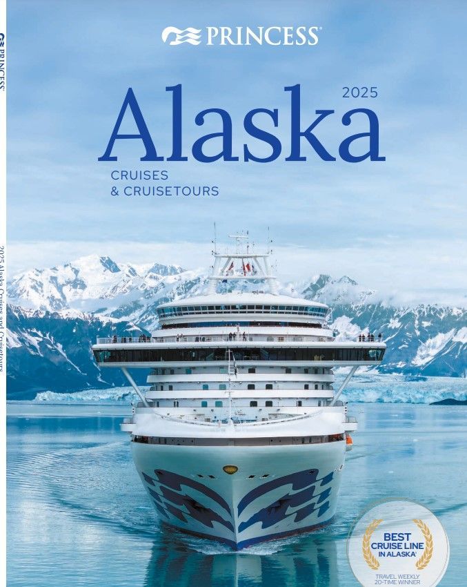 2025 Princess Alaska Brochure