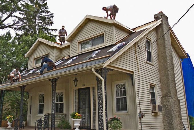 Home roofing
