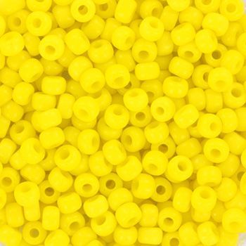Miyuki Rocailles 8/0 0404 Opaque Yellow